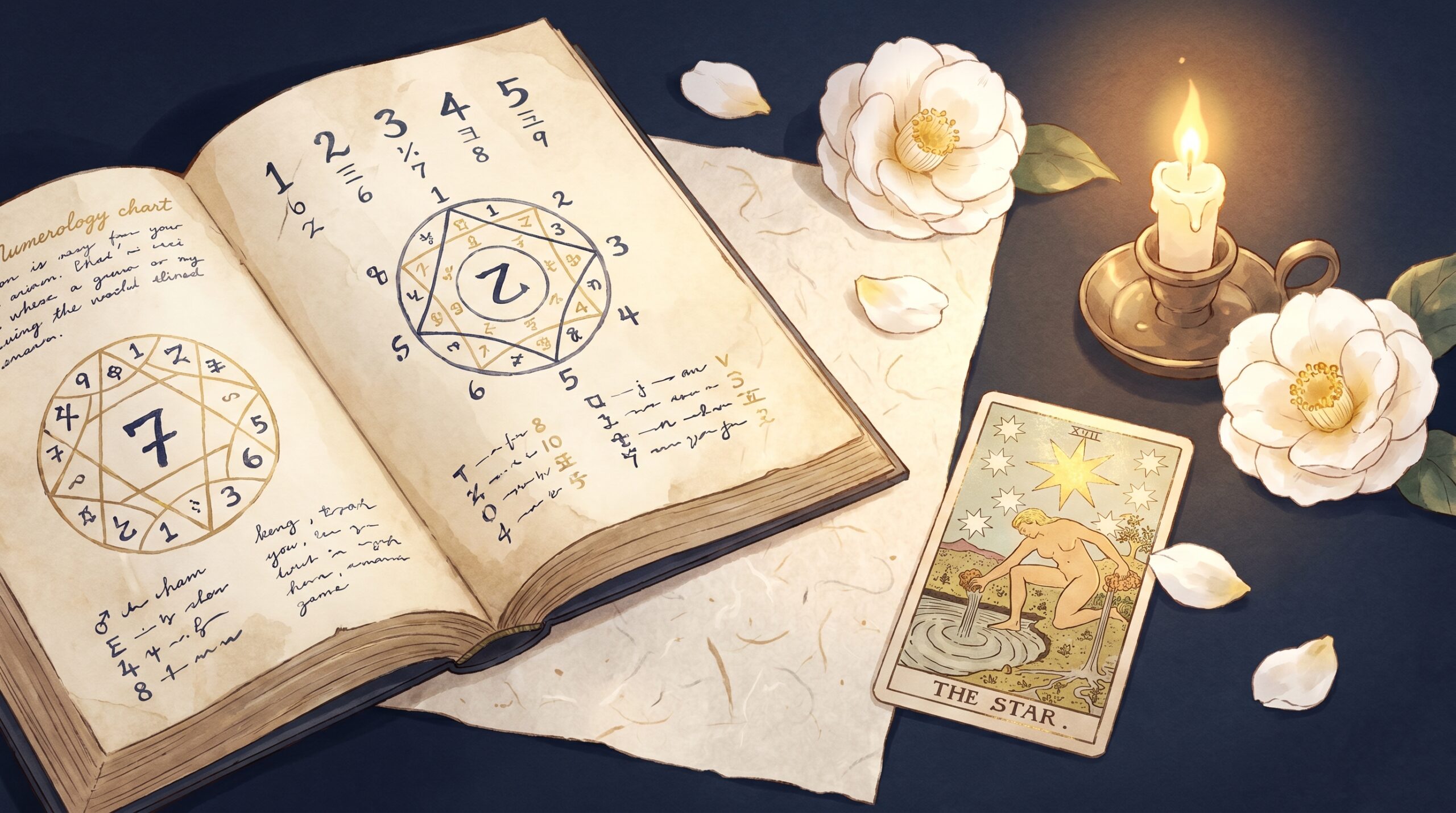 数秘術ライフパスナンバー1-9の性格と運命|霊媒師の読み解き